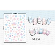 3D Nail Stickers - CA-116